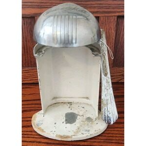 Vintage Juice‎ O Mat Single Action Rival MFG Co Made In USA White And Silver